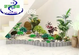Tiểu Cảnh Góc Cầu Thang - Biến Hóa Không Gian Sống Thêm Sinh Động và Đầy Sức Sáng Tạo