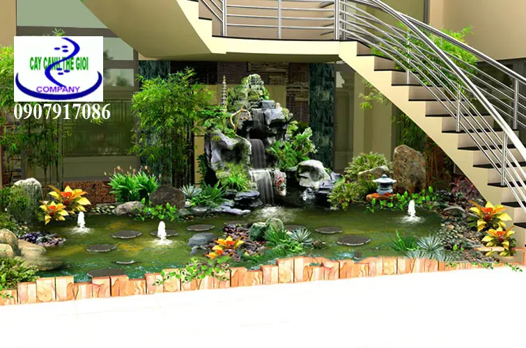 Tiểu Cảnh Khô Dưới Gầm Cầu Thang Tiểu Cảnh Khô Dưới Gầm Cầu Thang - Giải Pháp Thẩm Mỹ Tối Ưu Cho Không Gian Hẹp