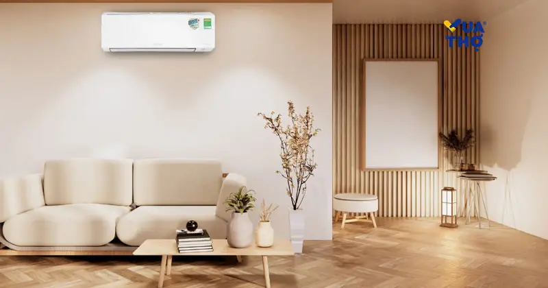 Máy lạnh Daikin Inverter 1 HP ATKB25YVMV luồng gió thoải mái Coanda.