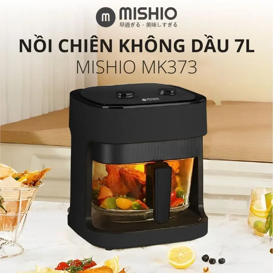 Nồi cơm lòng sứ dưỡng sinh Mishio Nồi cơm lòng sứ dưỡng sinh Mishio