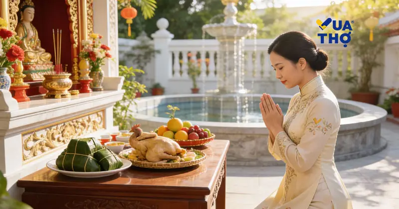C&aacute;ch thực hiện nghi lễ v&agrave; b&agrave;i văn khấn M&ugrave;ng 1 Tết B&iacute;nh Ngọ 2026.