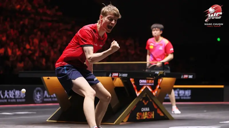 Wang Chuqin vs Truls Moregard in Table Tennis Domination